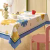 Mantel de Plantas y Flores, a Prueba de Aceite, Impermeable, No Requiere Lavado, Mantel Rectangular, Nuevo Modelo 2025, Mantel para Mesa de Comedor, Mantel para Mesa de Café