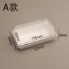 Papel Corrugado de Piel de Vaca Ventana de Resorte Estilo Camping Caja para Frutas de Picnic Caja para Pasteles de Postre Caja de Empaque para Picnic Caja de Picnic