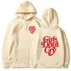 Marca europea y americana de moda Sudadera con capucha de moda para hombre Girls Don't Cry suéter atuendo de pareja nueva colección primavera y otoño