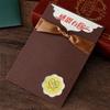 Nueva Tarjeta de Felicitación de Año Nuevo Marrón Cóctel Corporativo Invitación de Negocios Tarjeta de Felicitación de Cumpleaños Invitación Personalizada Invitación de Boda