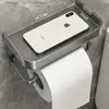 Caja de pañuelos para baño personalizada, portarrollos de papel higiénico de pared sin taladro, estante para papel higiénico, estante de pared para almacenamiento de pañuelos de baño