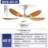 Ventilador de teto Jingbai Teng com luz integrada, adequado para salas de estar e quartos, ventilador de teto com luz para sala de jantar em estilo minimalista e vintage, luminárias Zhongshan