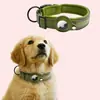 Amazon Mediano y Grande Perro Collar para Perro Suave Doble Tirón Collar para Mascota Localizador AIRTAG Collar para Perro