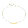 Collar de Acero Inoxidable de Moda Europeo y Americano para Mujer, Cadena para Clavícula Sellada al Vacío, Collar de Acero de Titanio que No se Desvanece ni se Oxida