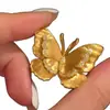 Broche Mariposa Dorado Retro Francés, Exquisito, Moderno, Elegante, Lujo Accesible, Pin de Solapa de Traje de Gama Alta para Mujer