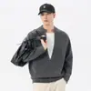Suéter de Punto Falso Dos Piezas para Hombre 2026 Otoño Nuevo Bloque de Color Estilo Old Money Estilo Japonés Suéter Pulóver Abrigo Tendencia