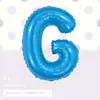 Balão de filme de alumínio com letras e números de corpo fino de 16 polegadas, aniversário, festa infantil, layout de cena, balão decorativo, fábrica, atacado