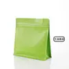 Cubo de Rubik sello de ocho caras bolsa de café papel de aluminio mate 150g media libra una libra válvula de escape unidireccional cremallera lateral de fácil apertura empaque