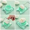 Gadget de cocina transfronterizo de acero inoxidable de una sola cabeza cortador de huevos Amazon gadget de suministros de cocina