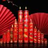 Vela de Férias Festiva Suave Lâmpada de Manteiga Lâmpada de Oferenda de Buda Doméstico 7 Dias Vela de Manteiga Vermelha Chinesa Sortuda