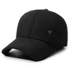 Gorro de invierno para hombre, adecuado para hombres de mediana edad y mayores, cálido gorro de algodón para papás, forrado de felpa y engrosado para mayor calidez, protector de orejas, gorro de copa plana para abuelos
