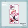 Comercio Exterior Estilo Japonés Genshin Impact Hu Tao Klee iPhone 17 Funda de Teléfono Anime Apple 16Pm Raiden Shogun Funda Transparente