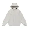Chaqueta Cortavientos con Capucha de Color Sólido Básica de Otoño de Marca de Moda para Hombres y Mujeres Retro Simple Versátil Chaqueta Deportiva Casual para Parejas