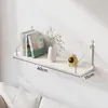 Estante de pared tabla de madera de una sola tabla sala de estar mesita de noche estante de soporte sin perforación estante flotante de pared para el hogar
