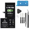 Bateria de Reposição para iPhone SE2/X/7 a 14plus/15 Pro Max
