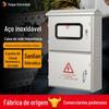Caixa de Distribuição de Medição Fotovoltaica Conectada à Rede para Uso Externo em Aço Inoxidável Caixa de Medição Trifásica Caixa Combinadora Caixa de Distribuição em Aço Inoxidável