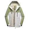 Roupas de carga de estilo outono e inverno para homens e mulheres, mesmo estilo de inverno, três em um, à prova de vento e maré, marca de montanhismo, jaqueta e casaco de primavera e outono