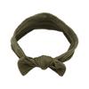 Faixa de cabelo de nylon atada para crianças torção arco headband europeu e americano baby cocar decorativo flor infantil foto headband
