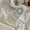 Calcetines Rayados Dopamina para Mujer, Calcetines Cortos para Primavera y Verano, Calcetines Finos de Algodón, Estilo Japonés, Antideslizantes, Calcetines Invisibles para Verano