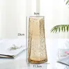 Florero de Vid Transparente de Lujo Ligero Creativo Simple Nórdico Celebridad de Internet para Plantar Lirios Flores Rosas Adornos Florales para Sala de Estar