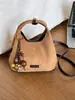 Bolsa de Couro Fosco para Axila Feminina 2026 Novo Estilo Design de Nicho Ombro Único Transversal Bolsa de Mão Feminina Estilo Versátil de Alta Qualidade