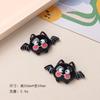 Dibujos animados diy accesorios de resina accesorios 8 Halloween pegamento de crema clip para el pelo hecho a mano funda de teléfono móvil hebilla de zapato accesorios lote
