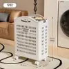 Cesta de Lavandería para el Hogar para Baño, Gran Capacidad con Ruedas, Cesta de Almacenamiento, Cesto de Lavandería Plegable para Baño Balcón