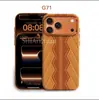 Capa Magnética Suction Kevlar Skin-Feel Iphone18Promax Adequada para Apple 17Pro Laranja Tempestade Capa de Telefone Premium