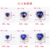 Fábrica en stock suministro directo estilo amor cobre puro vidrio diamante accesorios de diamante cosidos a mano accesorios para el cabello hechos a mano por uno mismo materiales para ropa