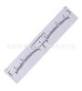 Material auxiliar de diseño de tatuaje transparente desechable para cejas Regla de diseño de cejas Regla de tatuaje de pasta transparente