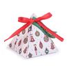 Caixa de presente de Natal caixa triangular caixa de doces caixa de papel Papai Noel grande rosto triângulo caixa de açúcar caixa de presente de comércio exterior atacado