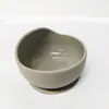 Plato de Cena de Silicona Nuevo Más Vendido Nórdico para Bebé y Niño Plato de Cena con Ventosa Grande Set de Vajilla Cuchara y Tenedor Anticaídas
