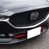 Adequado para Mazda 17-19 Cx-5 Kf Modificado Especial Para-choque Dianteiro Body Lower Grille Tira Decorativa Brilhante