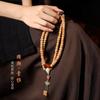 [Boa Sorte] baixiangzi moda nacional retrô estilo étnico temperamento nicho masculino e feminino pulso multi-círculo pulseira colar