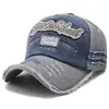 Gorra Lavada con Letra Transfronteriza para Hombre Gorra de Camionero Retro Europea y Americana Protector Solar Exterior Copete Profundo Sombrero Pequeño que Muestra la Cara para Mujer