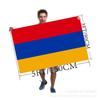 Bandera de poliéster con soporte de bandera armenia de tamaño al por mayor 3*5 pies 90*150cm