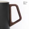 Varios Estilos de Manijas de Nogal y Haya, Tazas de Cerámica, Accesorios de Vidrio, Manijas Planas, Tazas, Manijas de Madera Universales