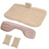 Colchón inflable de doble propósito para viajero de coche colchón de coche ondulado acolchado 138*90cm cama inflable de coche