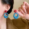 Pendientes de Perlas con Lazo de Lunares para Mujer, Pendientes de Lujo Ligero y de Gama Alta, Modernos y Versátiles para el Trabajo, Pendientes de Diseño Nicho