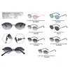 Ps33293 Gafas de Sol sin Marco para Hombres y Mujeres, Gafas de Sol de Metal, Gafas de Viaje de Moda, Gafas de Sol de Alta Gama
