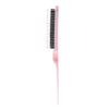 Platinum Fly Peine de Púa de Cola Puntiaguda Estilo Nuevo para Peinar el Cabello, Peine de Peinado Suave con Tres Filas de Dientes, Cola Puntiaguda Esponjosa