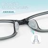 Armazón de Gafas para Niños de Silicona Dividida Suave para la Nariz Patillas de Vidrio Flexibles Aceptable para Personalización con Espejo