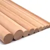 Palitos pequeños palitos redondos madera de haya palitos redondos palitos macizos palitos redondos hechos a mano educación temprana tapiz tejido decorativo material didáctico color