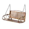Columpio Doble para Patio Silla Mecedora de Hierro Forjado para el Hogar Silla de Ocio para Balcón Silla Mecedora Europea Columpio Infantil para Interiores