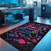 Alfombra de terciopelo de cristal estilo americano para Amazon, transfronteriza, para habitaciones de juegos, alfombra resistente a la suciedad y al desgaste para sala de estar y sofá
