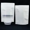 Saco Kraft com Visor Auto-Selante para Frutas Secas e Chá, Saco Stand-up, Saco para Embalagem de Alimentos, Saco Selante Tipo Frutas Secas, Impressão Colorida