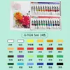 Conjunto de Pigmentos Guache Marley Várias Especificações Cor 5ml12ml Embalado em Caixa Pintura Artística Pigmento para Iniciantes