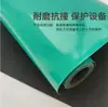 Tapete de Borracha Isolante Tapete de Borracha Antiestático para Laboratório Folha de Borracha Listrada Antiderrapante Tapete de Borracha Isolante para Piso Industrial Verde