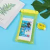 Funda de teléfono impermeable y a prueba de polvo con funcionalidad de pantalla táctil, adecuada para flotadores de piscina, snorkel, fotografía submarina y repartidores.; engrosado para protección adicional