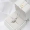 Colar de Corrente para Clavícula com Pingente de Coração de Pérola de Água Doce Natural Recortado Design de Joias da Moda Atacado